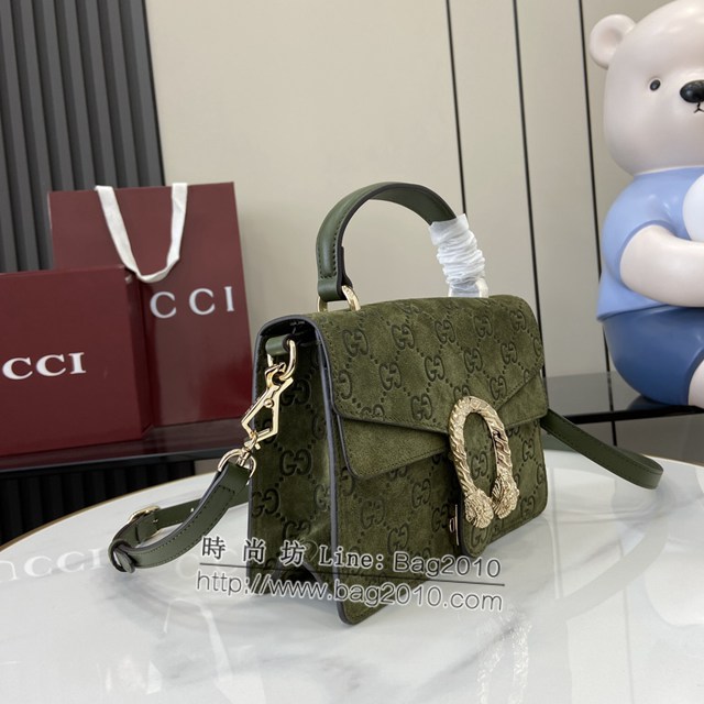 Gucci專櫃古馳經典Dionysus系列迷你手提包女士肩背包 jh2353型號：813400